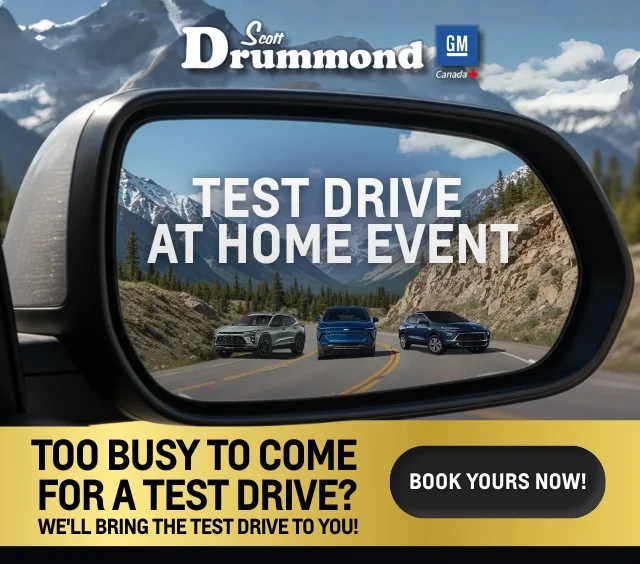Test Drive At Home Event - Scott Drummond GM Canada - Mobile Test Drive At Home Event - Scott Drummond GM Canada - Mobile